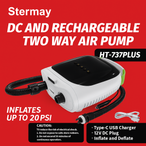 DC and Rechargeable air pump