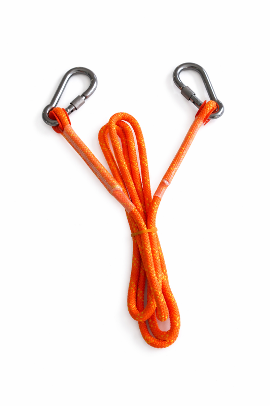 Mooring rope with Carabiners